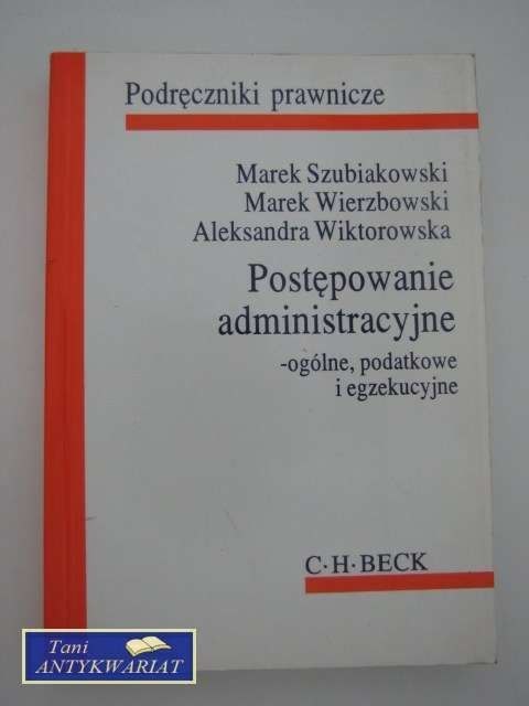 POSTĘPOWANIE ADMINISTRACYJNE