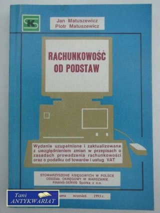 RACHUNKOWOŚĆ OD PODSTAW