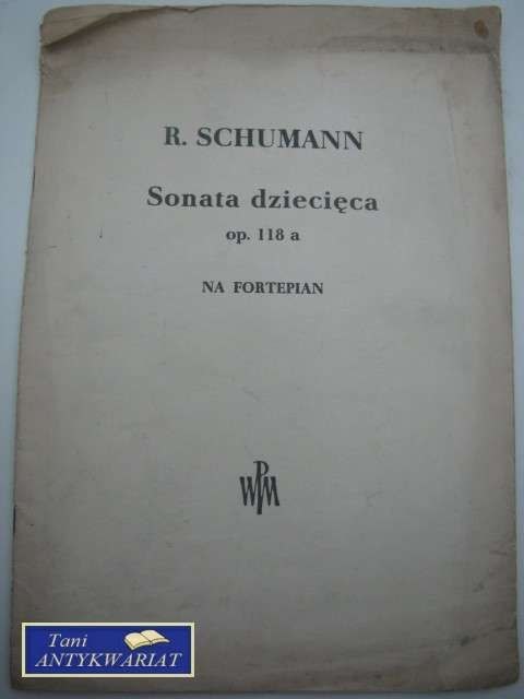 SONATA DZIECIĘCA OP. 118 A NA FORTEPIAN
