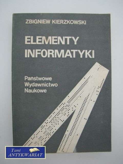 ELEMENTY INFORMATYKI