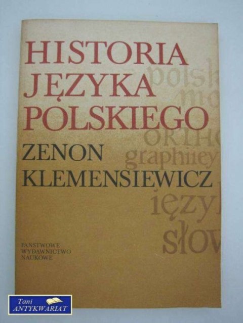 HISTORIA JĘZYKA POLSKIEGO