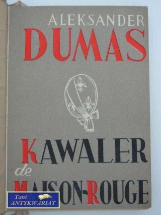 KAWALER DE MAISON-ROUGE