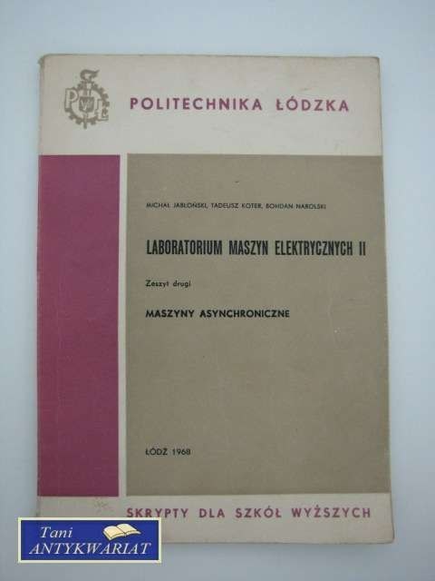 LABORATORIUM MASZYN ELEKTRYCZNYCH II
