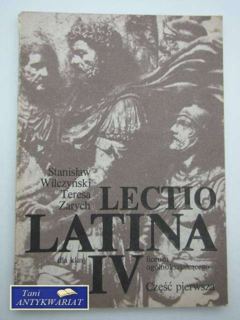 LECTIO LATINA IV