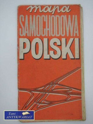 MAPA SAMOCHODOWA POLSKI