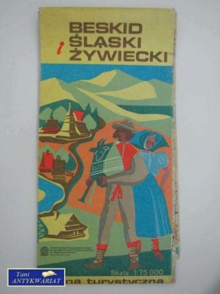 MAPA TURYSTYCZNA- BESKID ŚLĄSKI I ŻYWIECKI