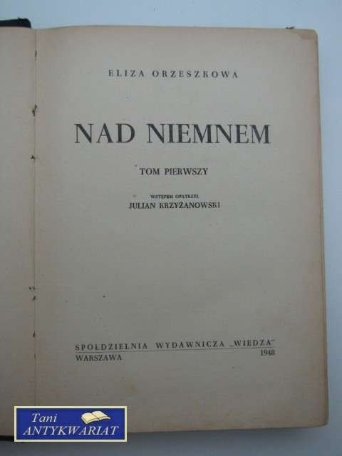 NAD NIEMNEM TOM I