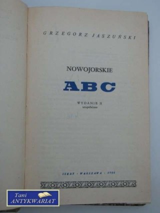 NOWOJORSKIE ABC