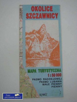 OKOLICE SZCZAWNICY mapa turystyczna