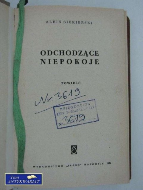 Odchodzące niepokoje