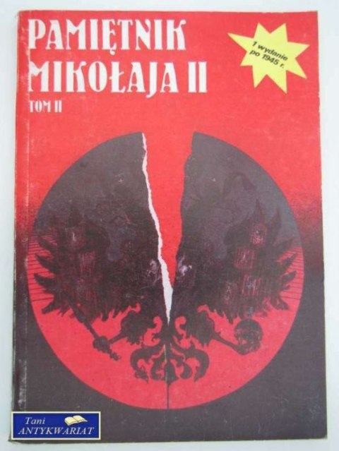 PAMIĘTNIK MIKOŁAJA II TOM II