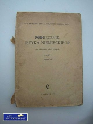 PODRĘCZNIK JĘZYKA NIEMIECKIEGO