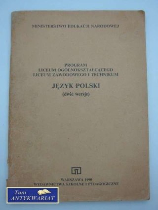 PROGRAM LO, LZ I TECHNIKUM