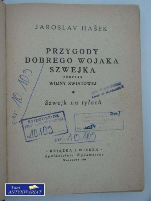 PRZYGODY DOBREGO WOJAKA SZWEJKA