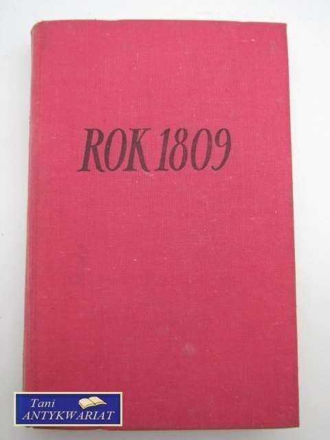 ROK 1809 - TOM I ROK 1809 - TOM I