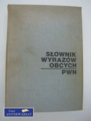 SŁOWNIK WYRAZÓW OBCYCH PWN