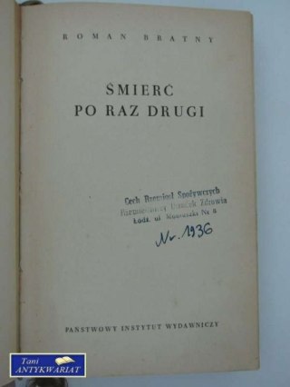 ŚMIERĆ PO RAZ DRUGI