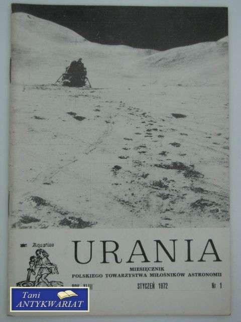 URANIA ROK XLIII STYCZEŃ 1972 NR1