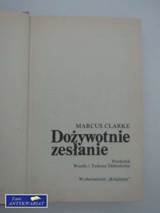 DOŻYWOTNIE ZESŁANIE
