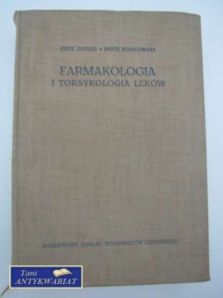FARMAKOLOGIA I TOKSYKOLOGIA LEKÓW