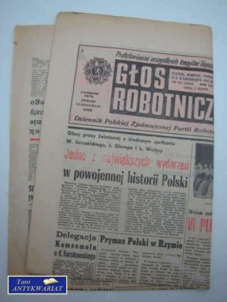 GŁOS ROBOTNICZY NR 221 6,7,8 LISTOPADA 1981