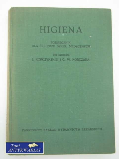 HIGIENA - Podręcznik dla średnich szkół medycznych
