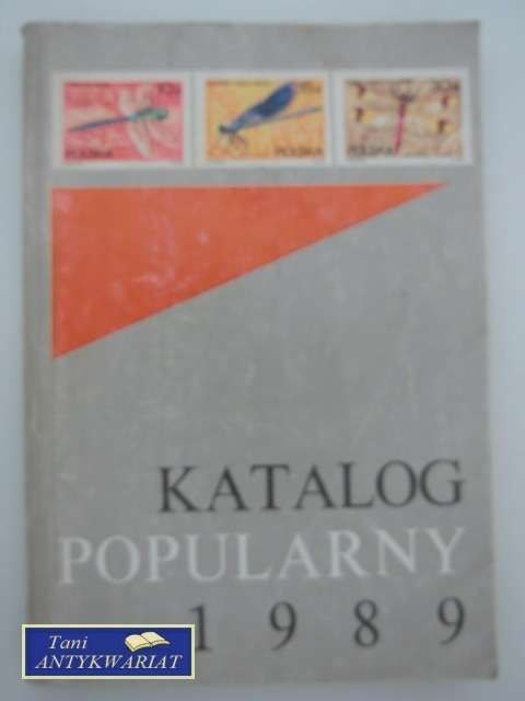 Katalog popularny 1989 wyd. XIII