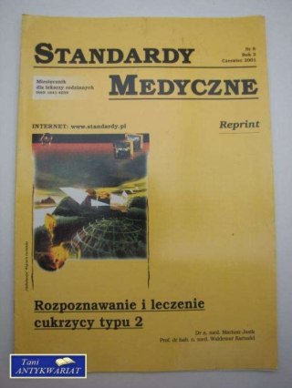 STANDARDY MEDYCZNE NR.8 2001 ROZPOZNANIE I LECZENIE CUK