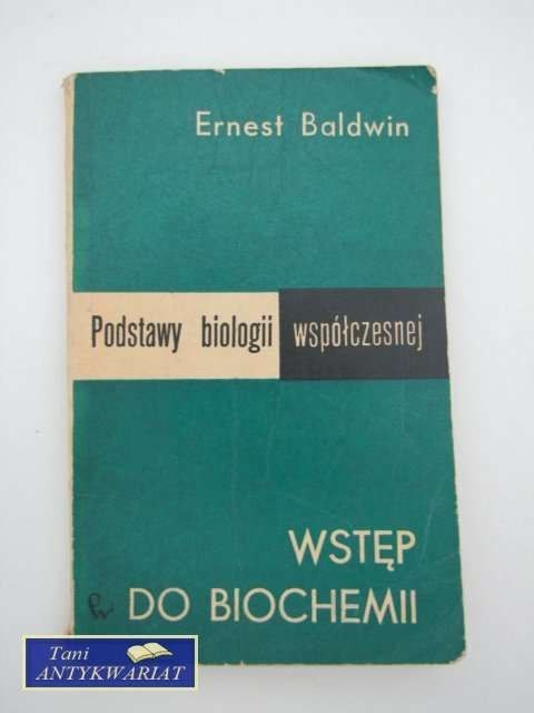 WSTĘP DO BIOCHEMII