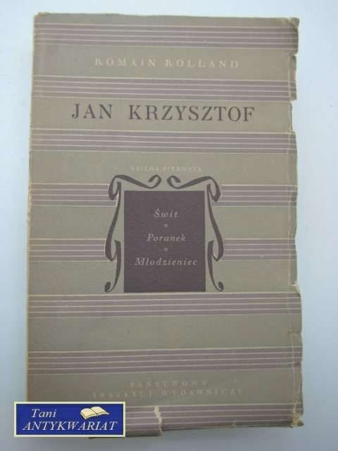 JAN KRZYSZTOF KSIĘGA I