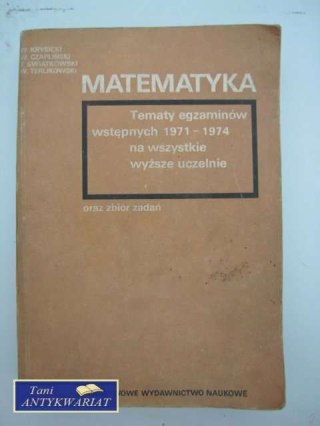 MATEMATYKA