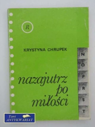 NAZAJUTRZ PO MIŁOŚCI