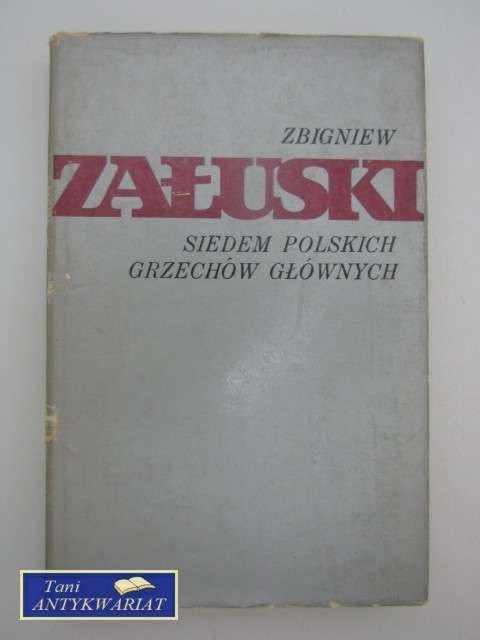 SIEDEM POLSKICH GRZECHÓW GŁÓWNYCH