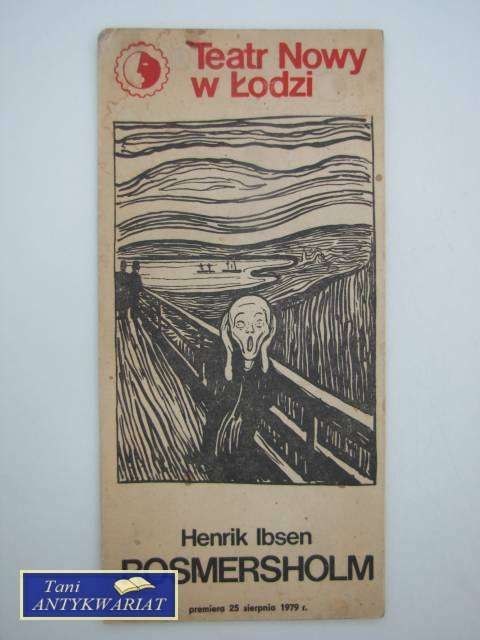 TEATR NOWY W ŁODZI HEINRICH IBSEN ROSMERSHOLM