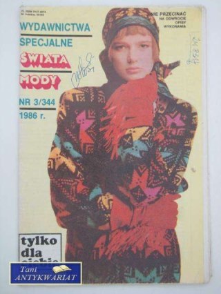 WYDAWNICTWA SPECJALNE ŚWIATA MODY NR 3/ 344 1986 R.