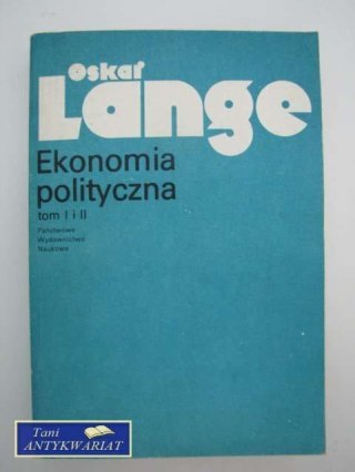EKONOMIA POLITYCZNA TOM 1 I 2