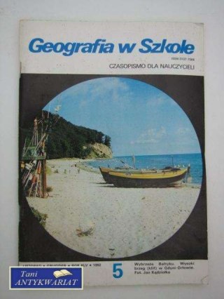 GEOGRAFIA W SZKOLE LISTOPAD-GRUDZIEŃ 1992