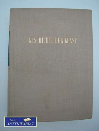 GESCHICHTE DER KUNST