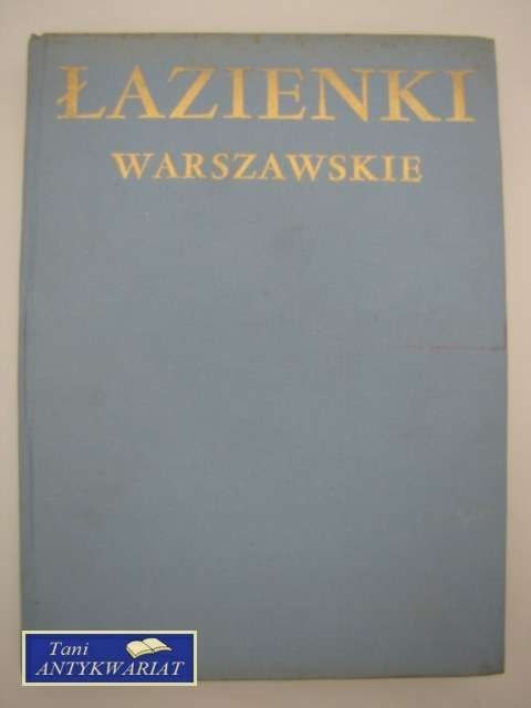 ŁAZIENKI WARSZAWSKIE