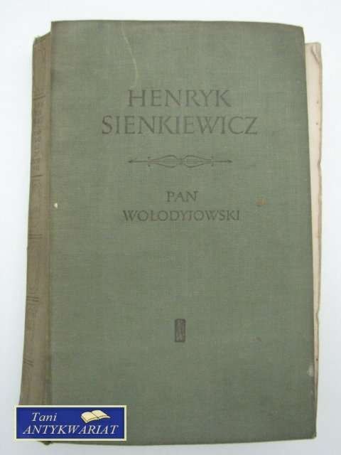 PAN WOŁODYJOWSKI PAN WOŁODYJOWSKI