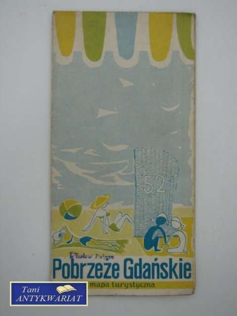 POBRZEŻE GDAŃSKIE MAPA TURYSTYCZNA