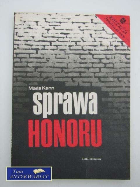 SPRAWA HONORU