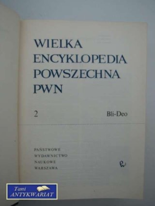 WIELKA ENCYKLOPEDIA POWSZECHNA PWN t.2