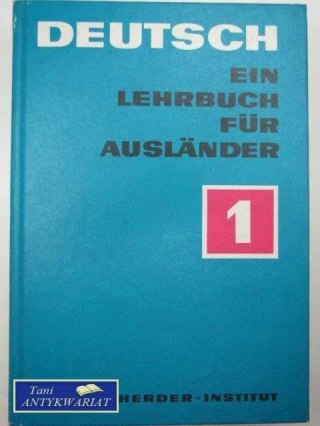 DEUTSCH EIN LEHRBUCH FUR AUSLANDER 1