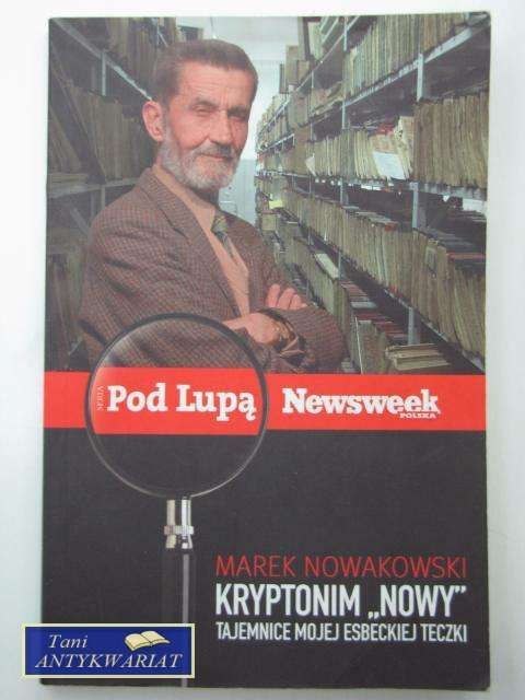 KRYPTONIM NOWY TAJEMNICE MOJEJ ESBECKIEJ TECZKI
