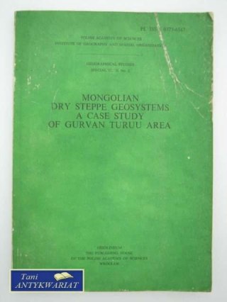 MONGOLIAN DRY STEPPE GEOSYSTEMS