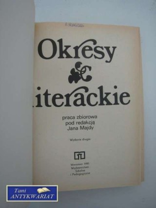 OKRESY LITERACKIE