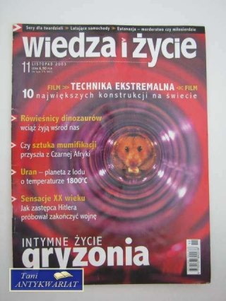 WIEDZA I ŻYCIE Nr 11 2003