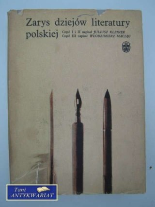 ZARYS DZIEJÓW LITERATURY POLSKIEJ