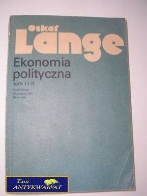 EKONOMIA POLITYCZNA T.1,2